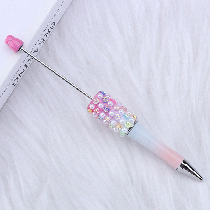 FS2741-Colorful Pearl Fancy Beadable Pens