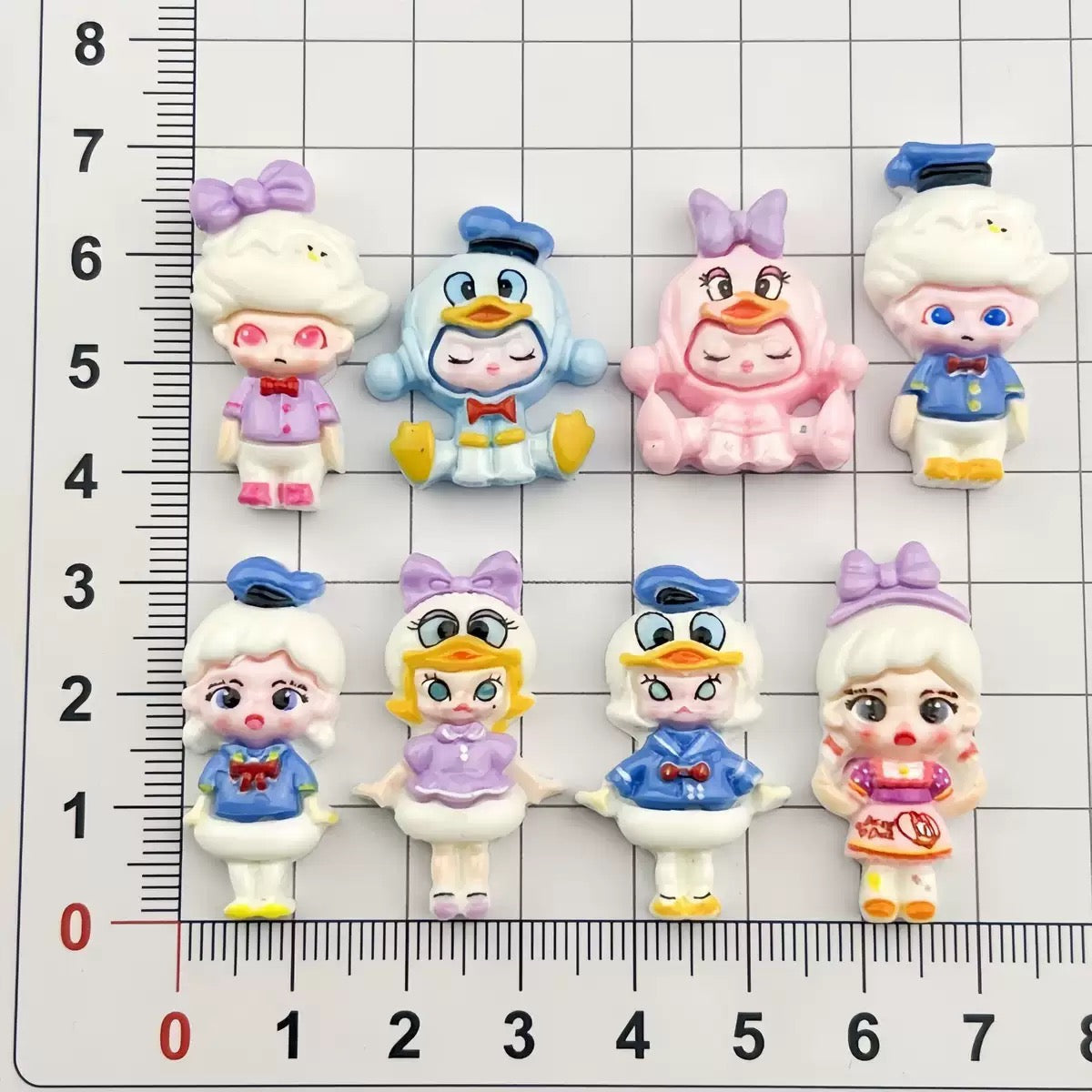 FS4675-Cute Girl Molly Resin Charms (No Hole)