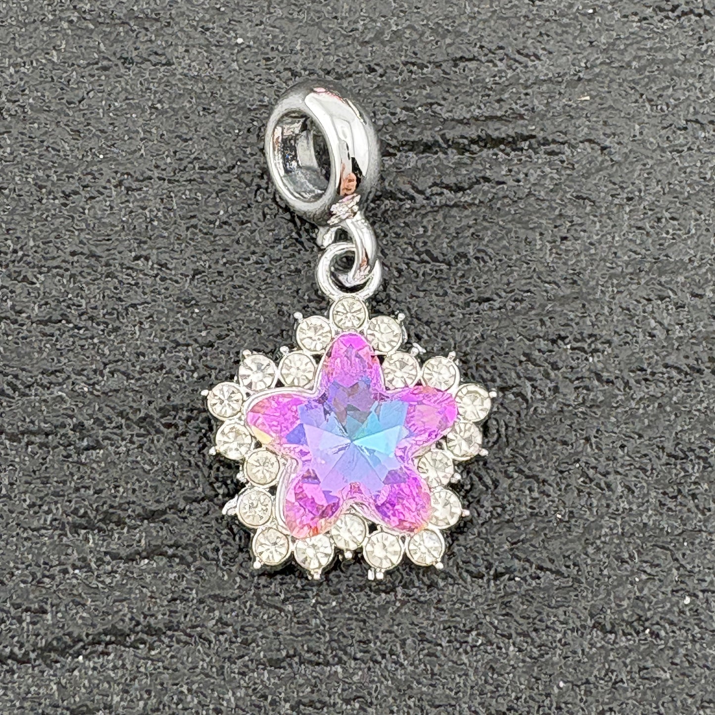 FS2417- Star Snowflake Spacers Charms Fit for pens