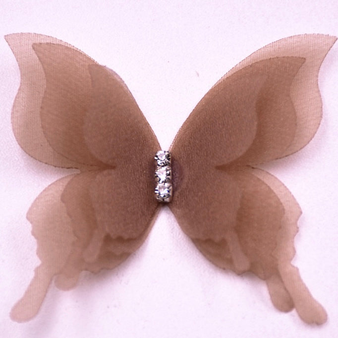 FS2189- 3 Layers Farbic Butterfly For Making Fancy Beads