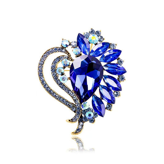 FS5059- Big Heart Metal Charms Big Water Drop Heart Alloy Patches