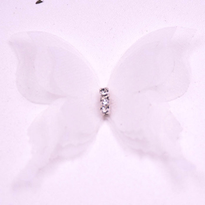 FS2189- 3 Layers Farbic Butterfly For Making Fancy Beads