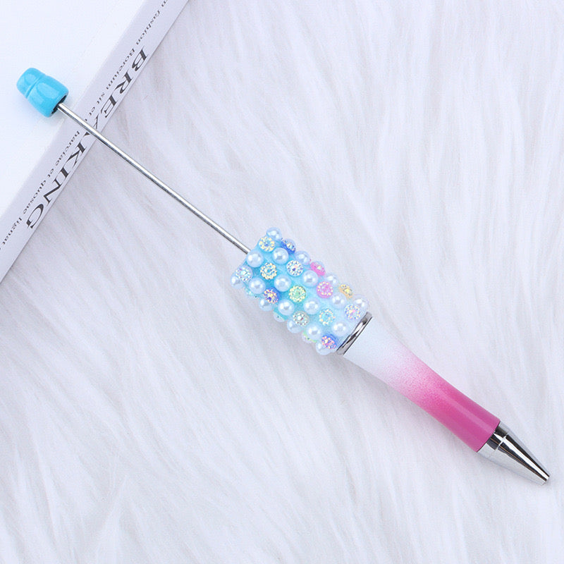 FS2741-Colorful Pearl Fancy Beadable Pens
