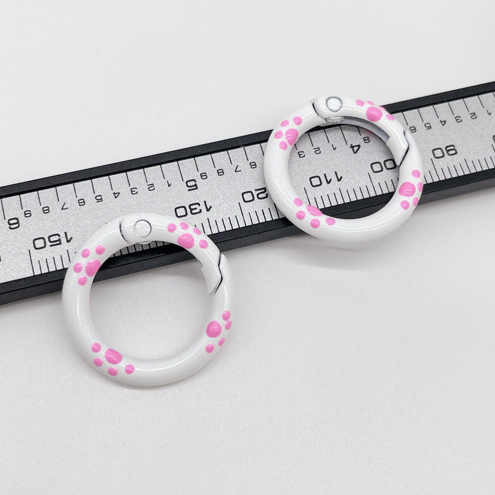 FS3568- 20Mm Dripping-Oil Hand-Painted Keychaini