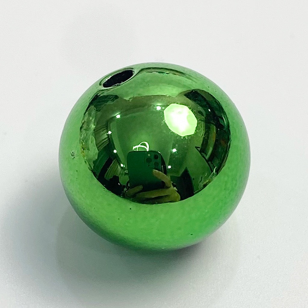 FS1709-16MM Metallic Acrylic Beads Fit For Beadable Pens