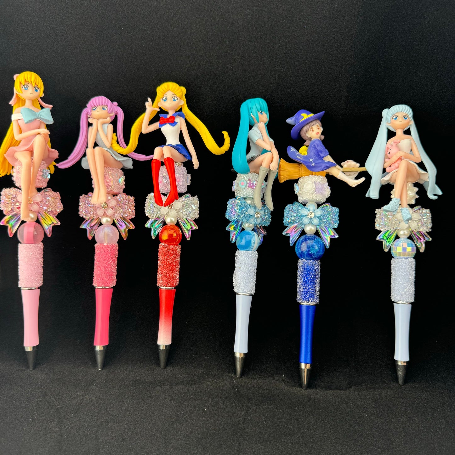 FS0861- 6Pieces / Set Sailor Moon Pen Topper