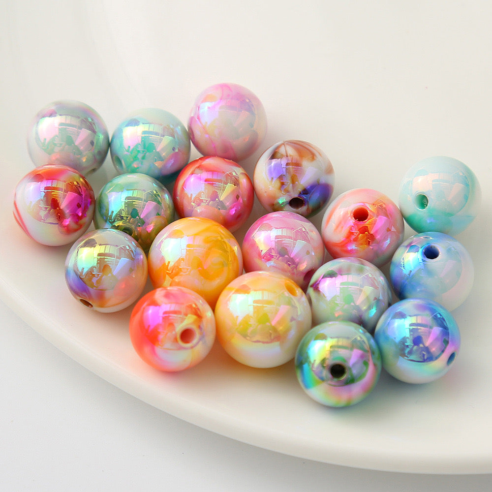 FS1716-16 MM Size UV Acrylic Beads Fit For Beadable Pens