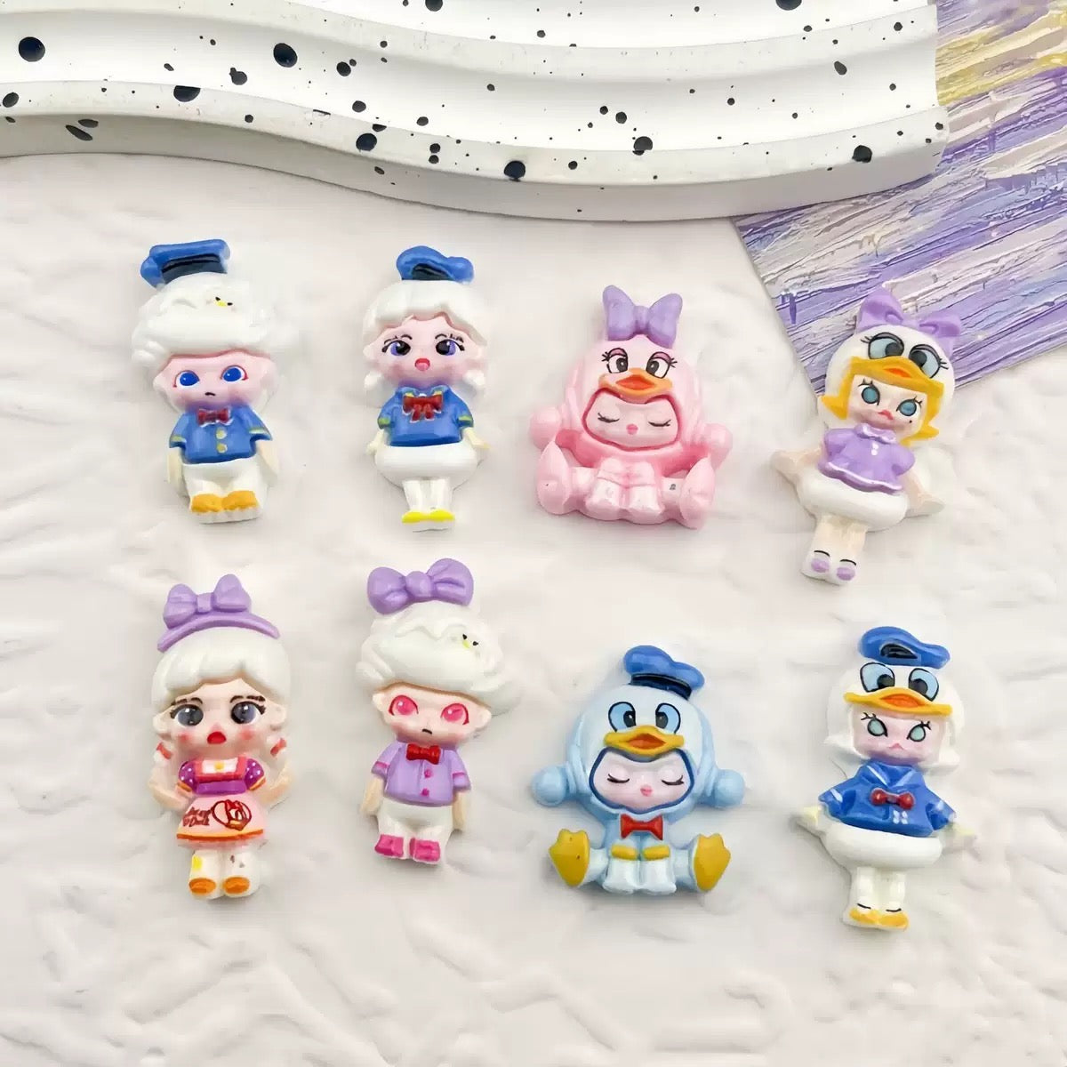 FS4675-Cute Girl Molly Resin Charms (No Hole)