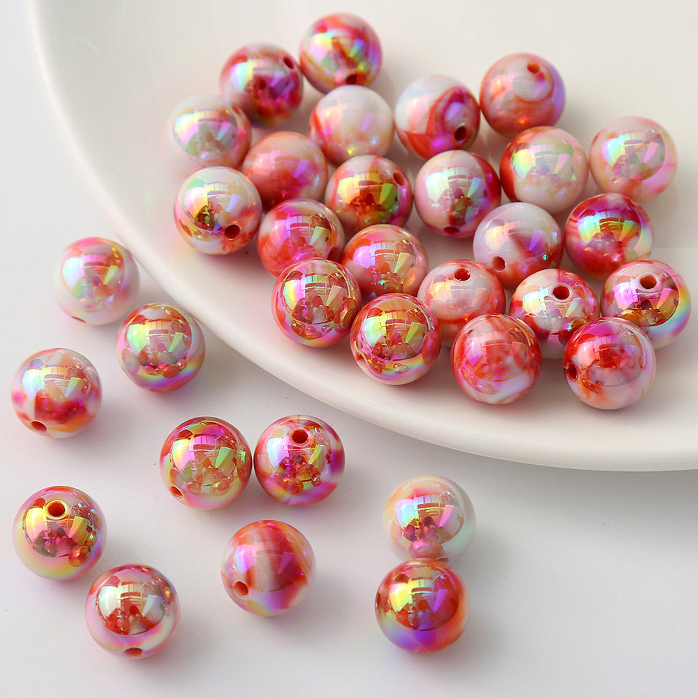 FS1716-16 MM Size UV Acrylic Beads Fit For Beadable Pens