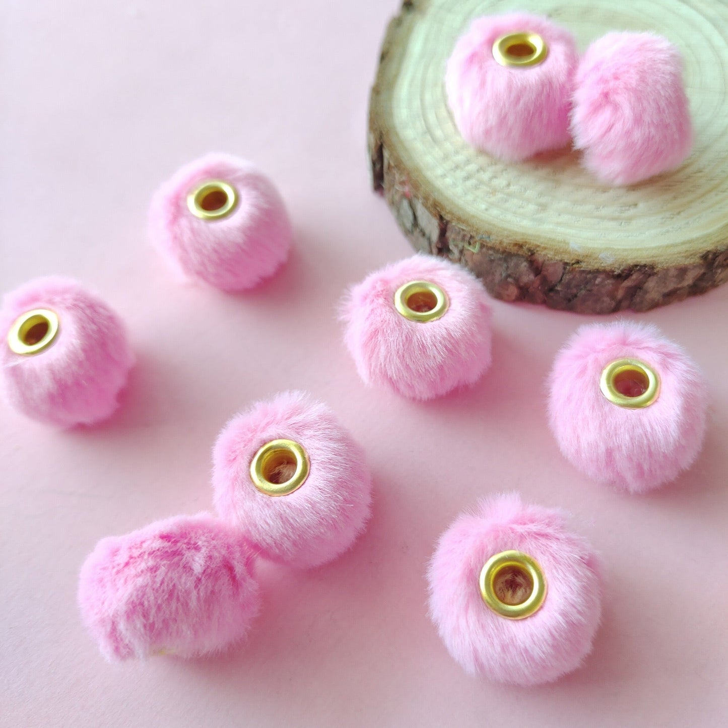 FS2081--Plush Spacer Beads Fit For Beadable Pens
