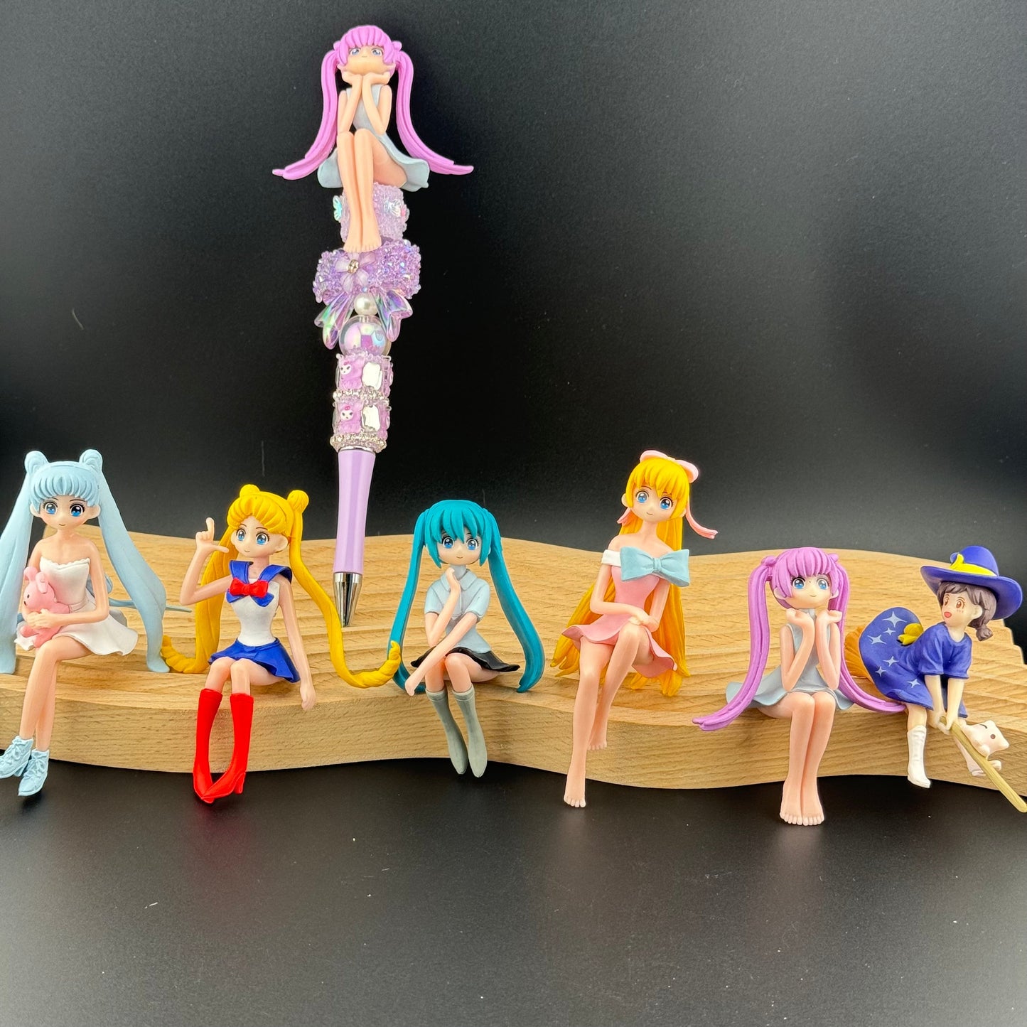 FS0861- 6Pieces / Set Sailor Moon Pen Topper