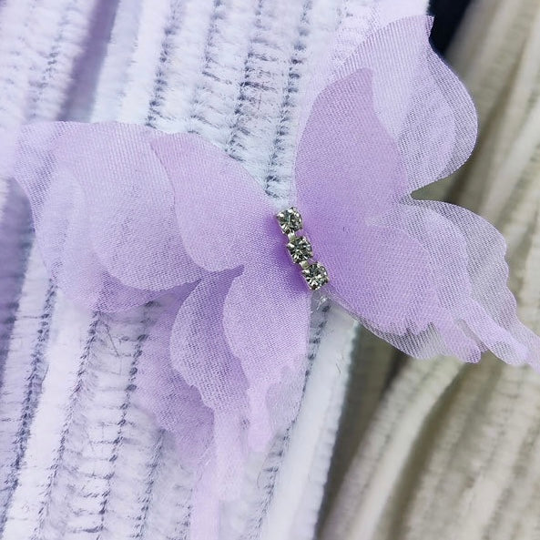 FS2189- 3 Layers Farbic Butterfly For Making Fancy Beads