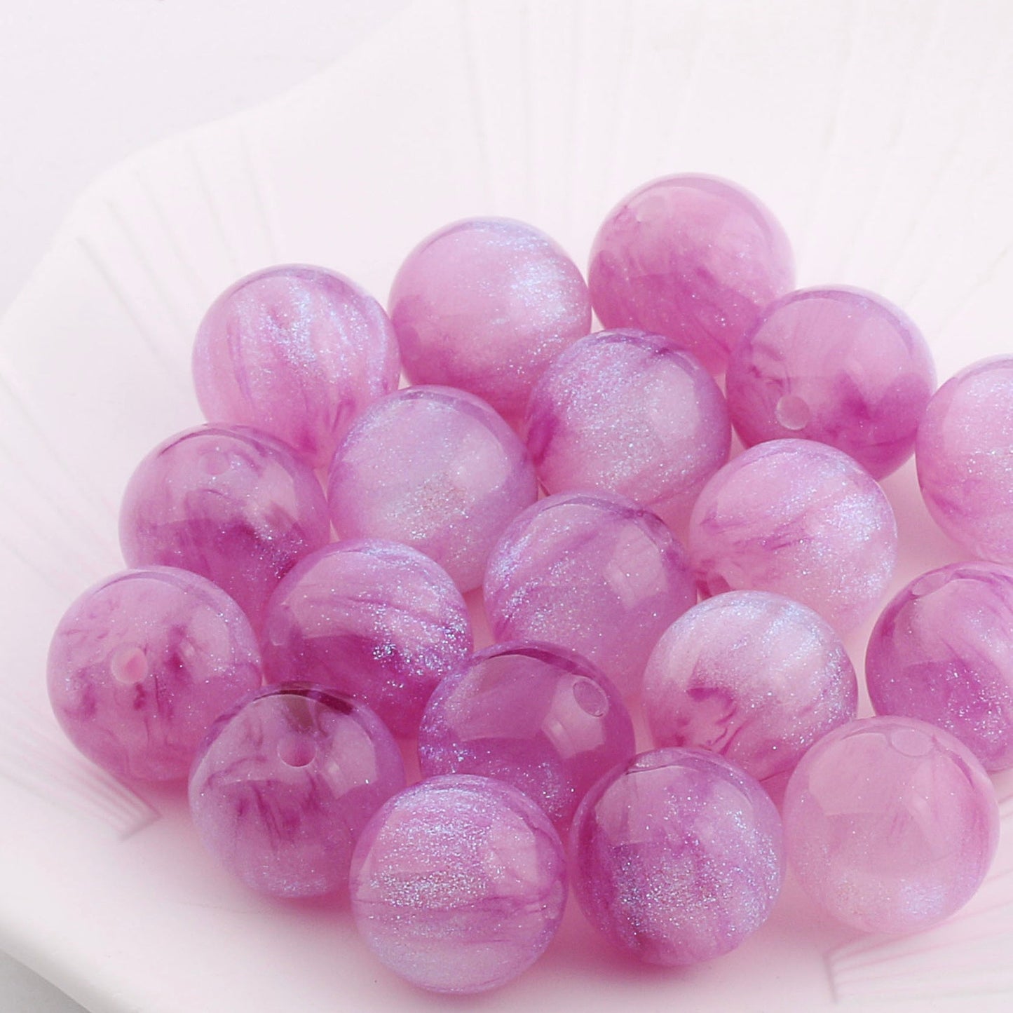 FS1714-16 MM Galaxy Resin Beads Fit For Beadable Pens