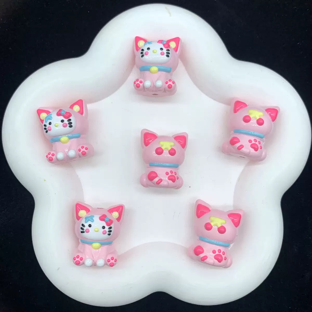 FS4000-HK Hand Painted Acrylic Beads Fit For Beadable Pens