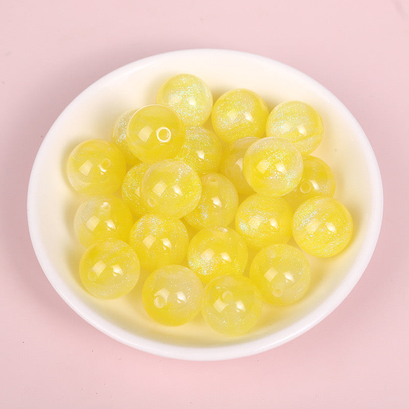 FS1714-16 MM Galaxy Resin Beads Fit For Beadable Pens