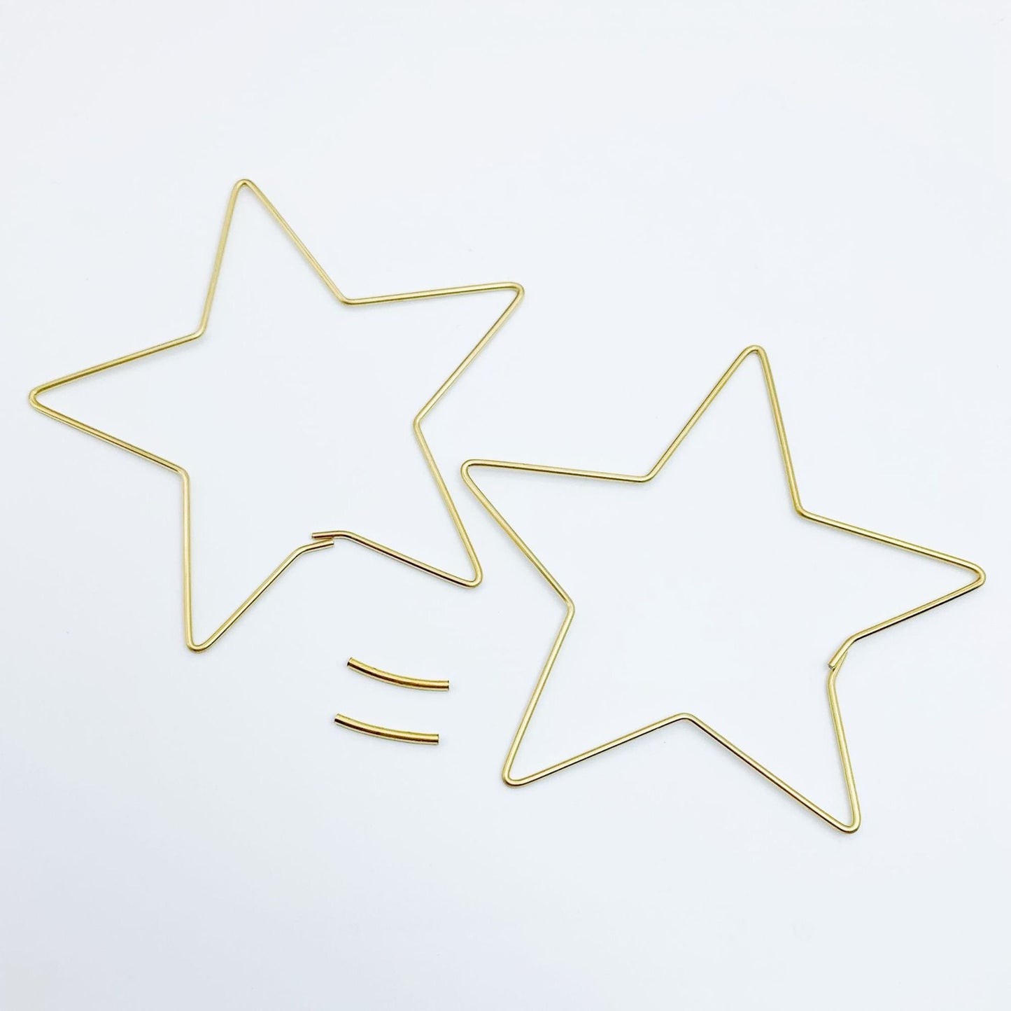 FS2107-9¡Á9cm Star Ring For Making Car Hanger