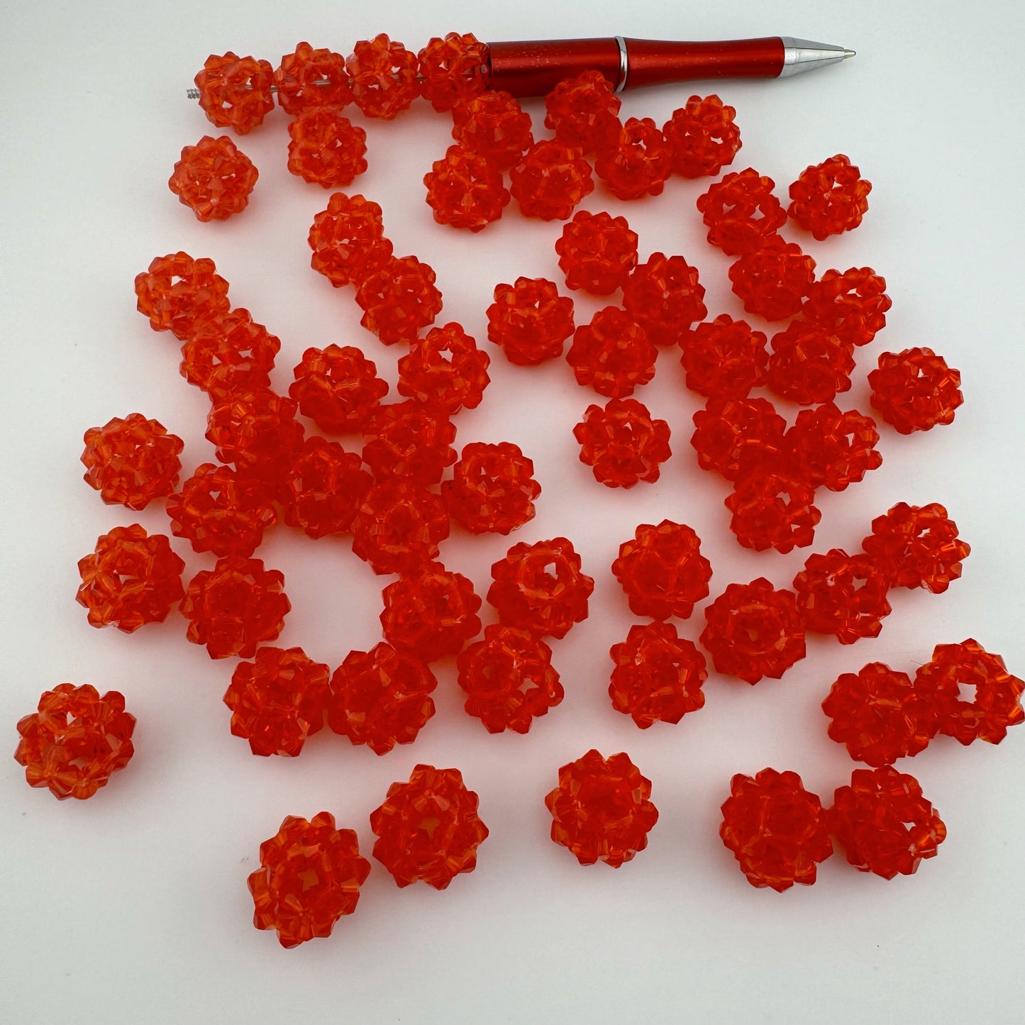 FS3976-16mm Handmade Glass Beads Fit For Beadable Pens