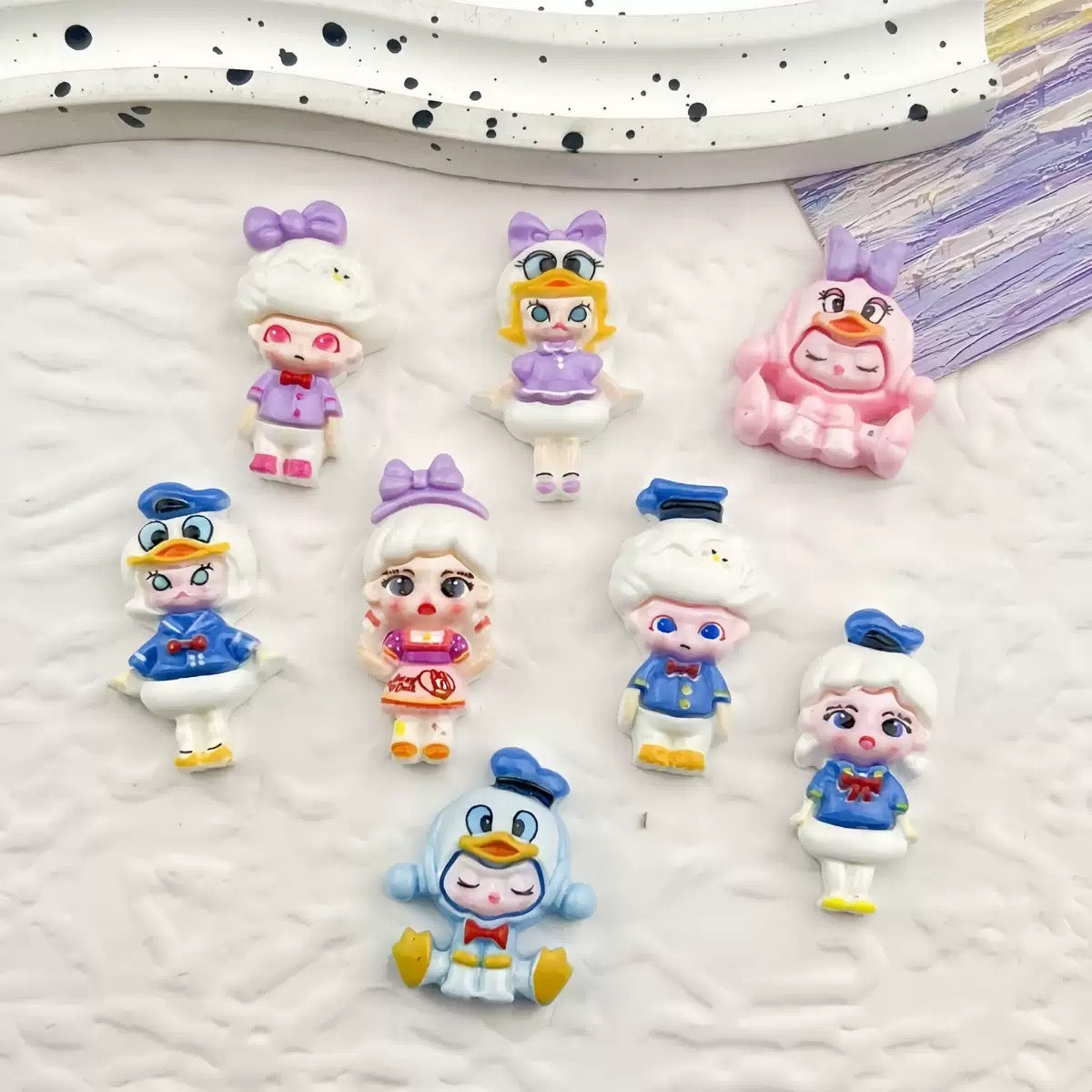 FS4675-Cute Girl Molly Resin Charms (No Hole)