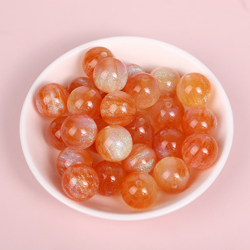FS1714-16 MM Galaxy Resin Beads Fit For Beadable Pens