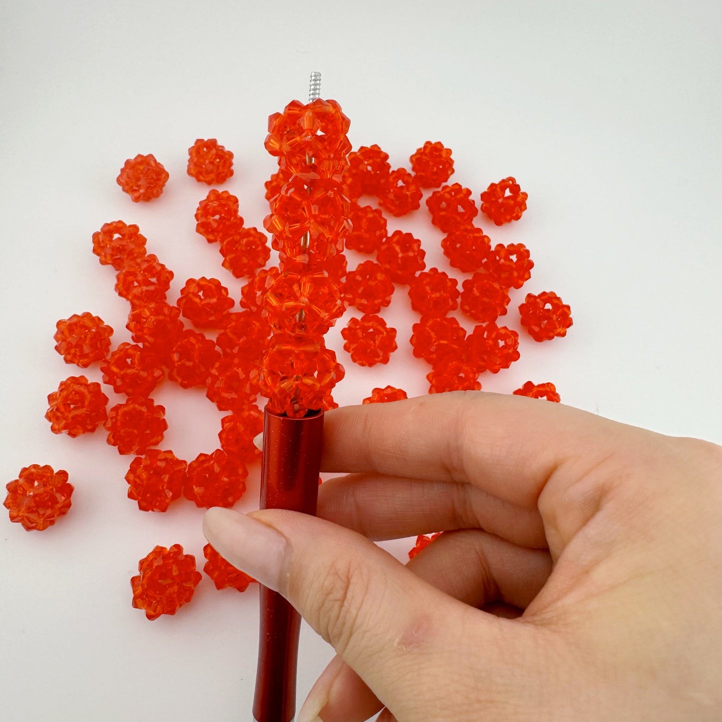 FS3976-16mm Handmade Glass Beads Fit For Beadable Pens