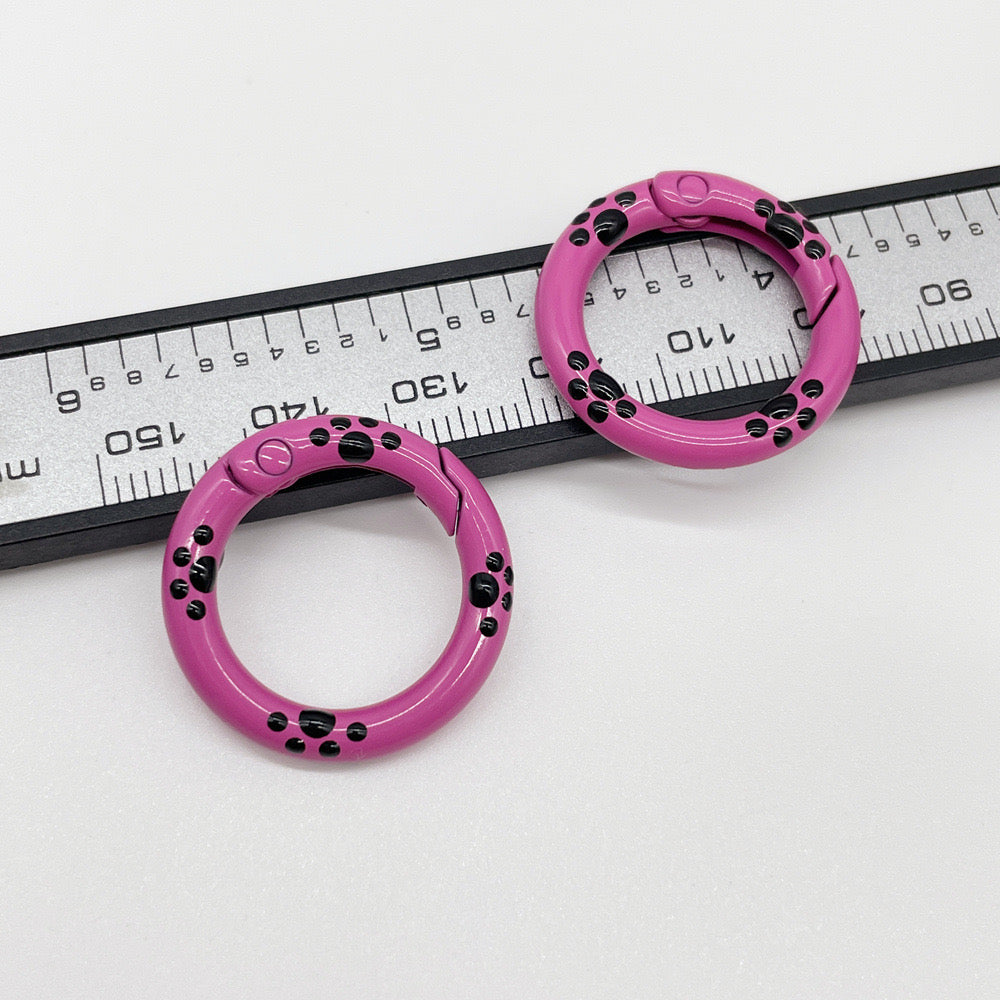 FS3568- 20Mm Dripping-Oil Hand-Painted Keychaini