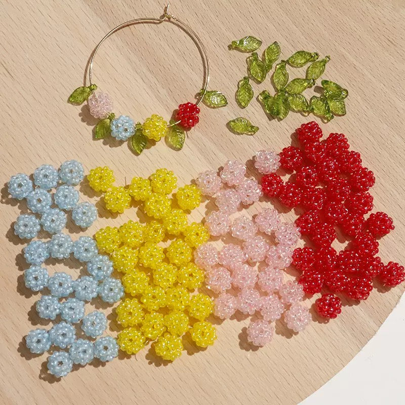 FS3976-16mm Handmade Glass Beads Fit For Beadable Pens