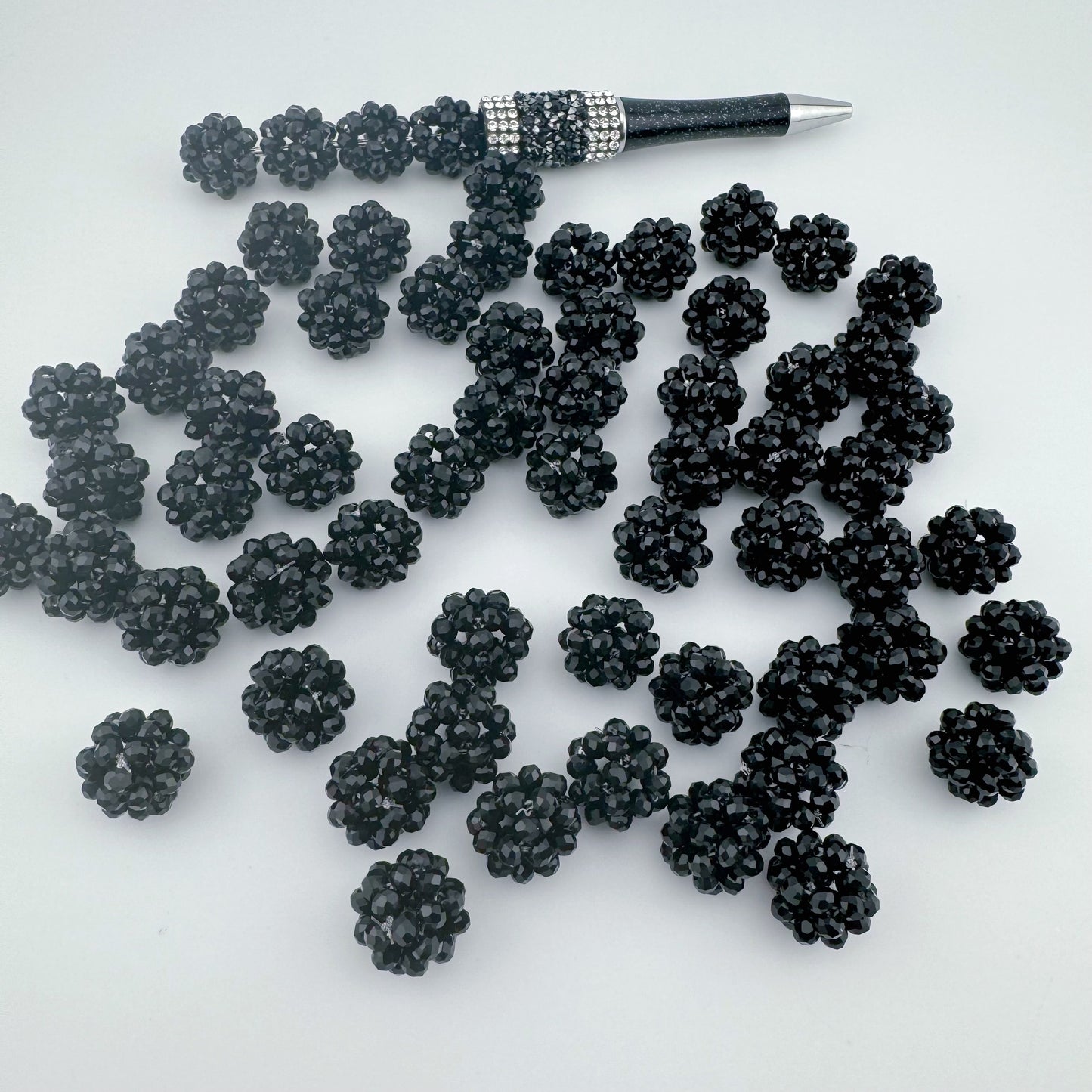 FS3976-16mm Handmade Glass Beads Fit For Beadable Pens