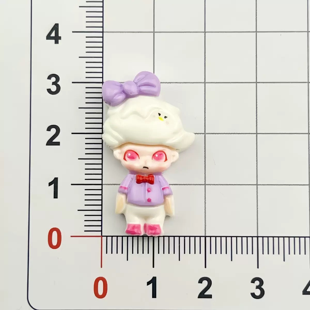 FS4675-Cute Girl Molly Resin Charms (No Hole)