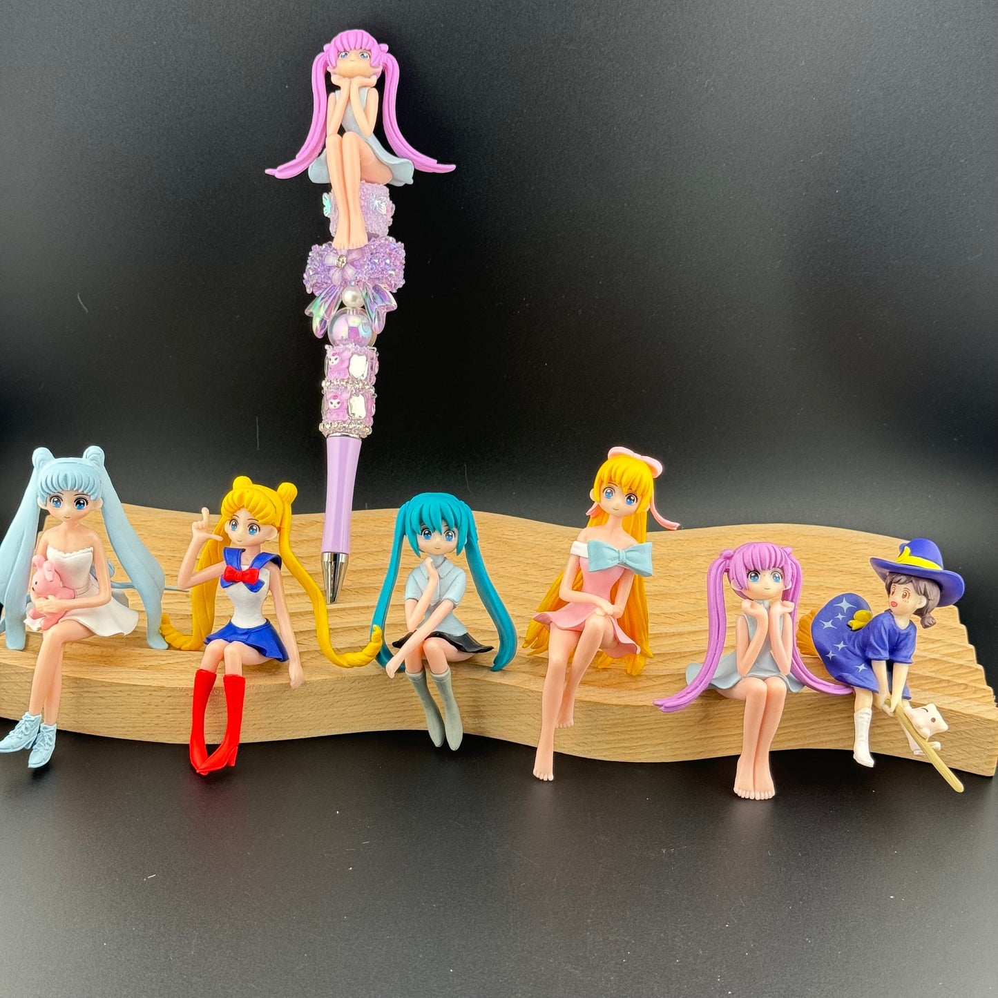 FS0861- 6Pieces / Set Sailor Moon Pen Topper