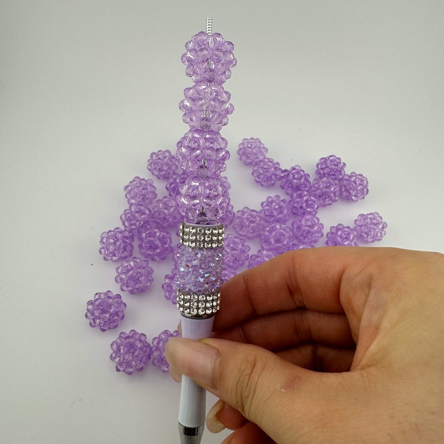 FS3976-16mm Handmade Glass Beads Fit For Beadable Pens