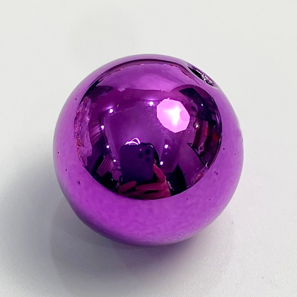 FS1709-16MM Metallic Acrylic Beads Fit For Beadable Pens