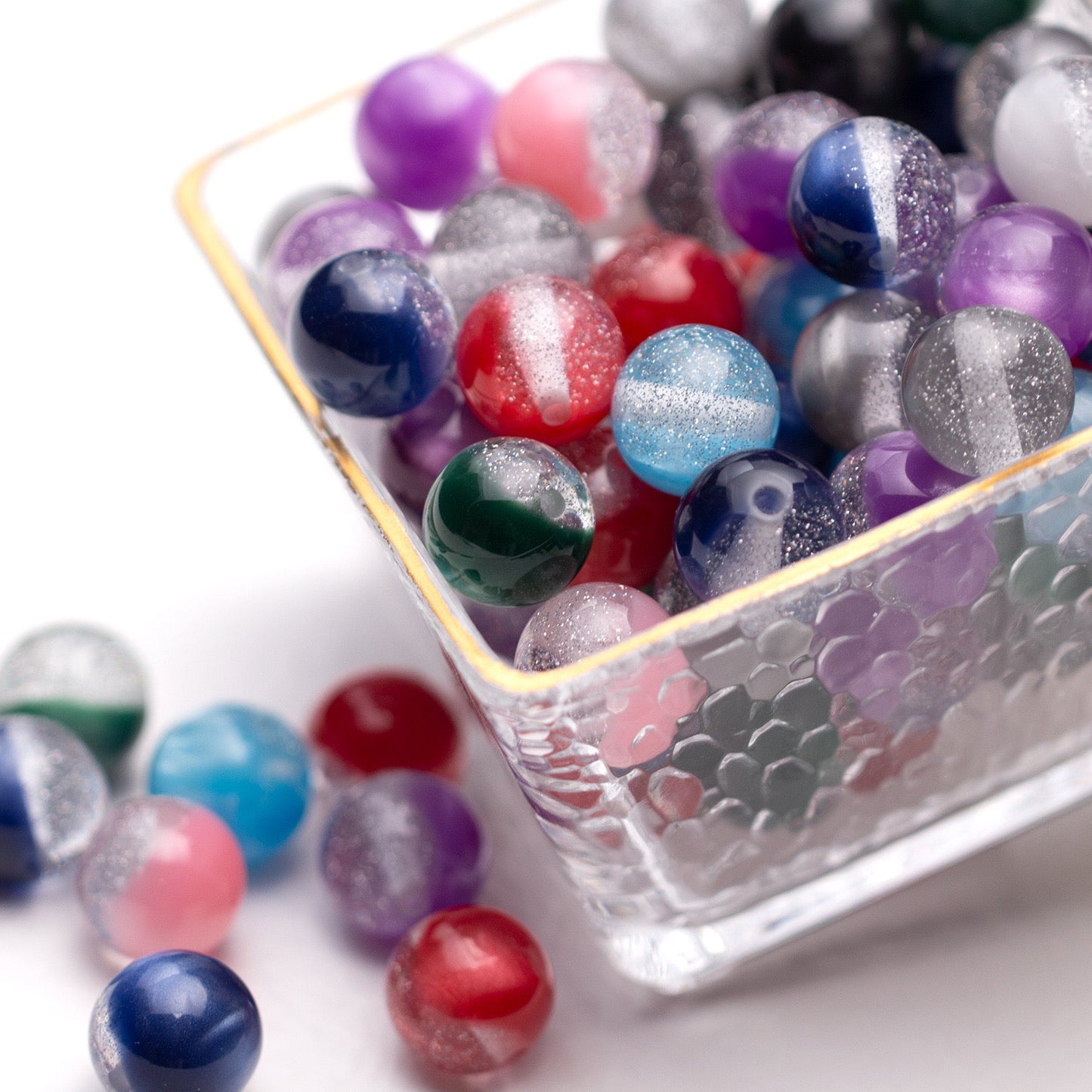 FS2476- 16mm Mixed Color Purpling Beads Fit for Pens
