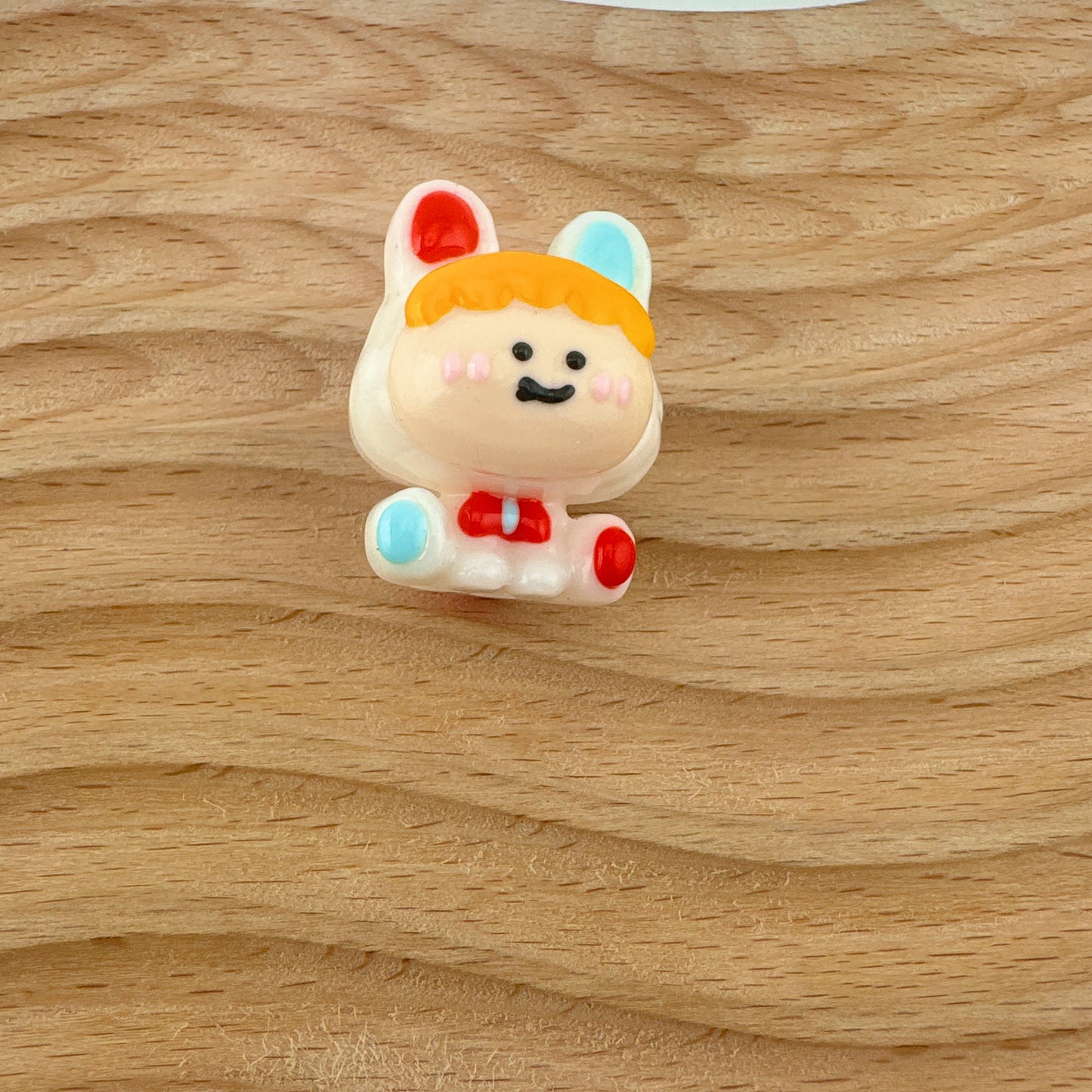 FS3046-Mixed Color Cute Doll Hand Painted Acrylic Beads Fit For Beadable Pens