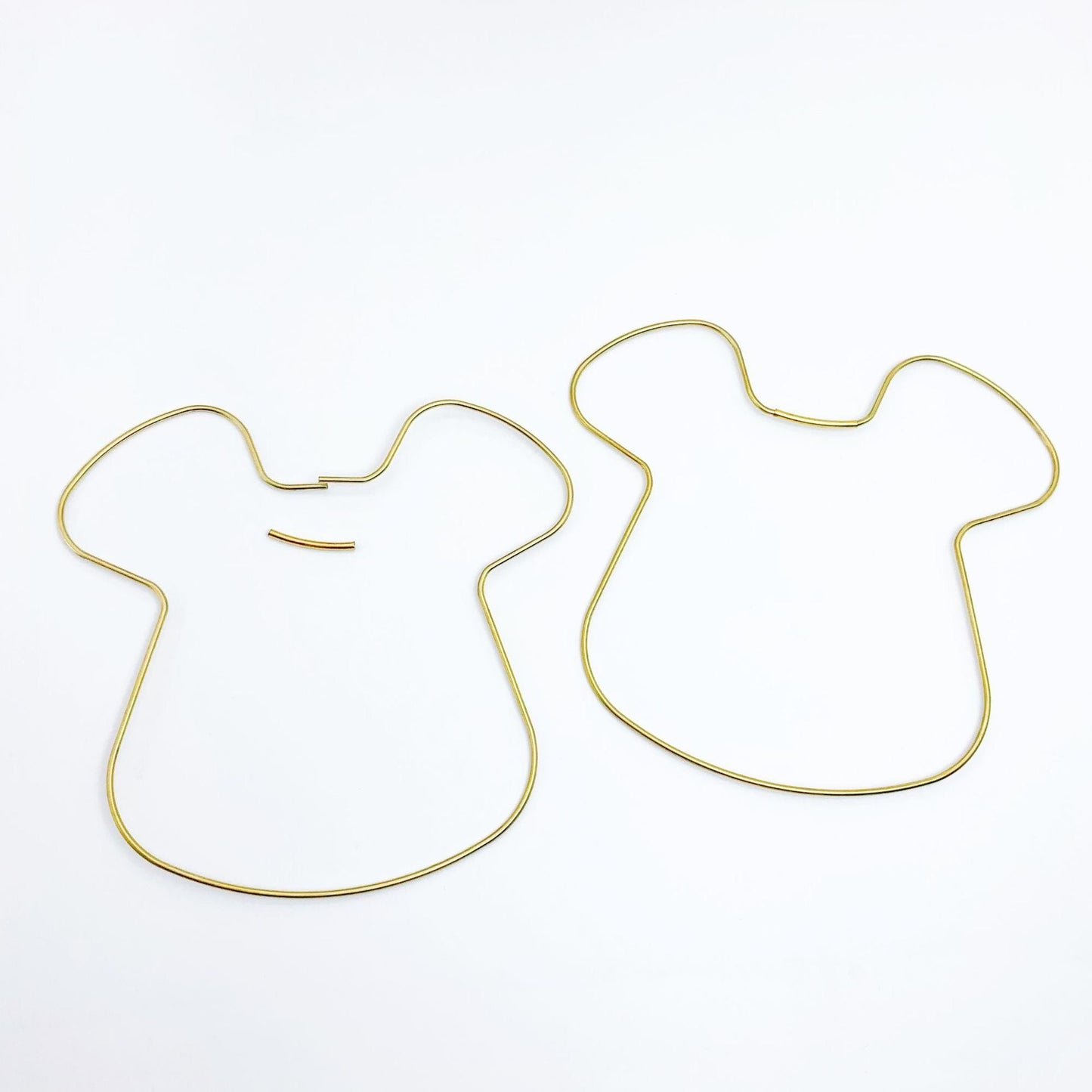 FS2106-11¡Á12cm Bear Wire Ring For Making Car Hanger