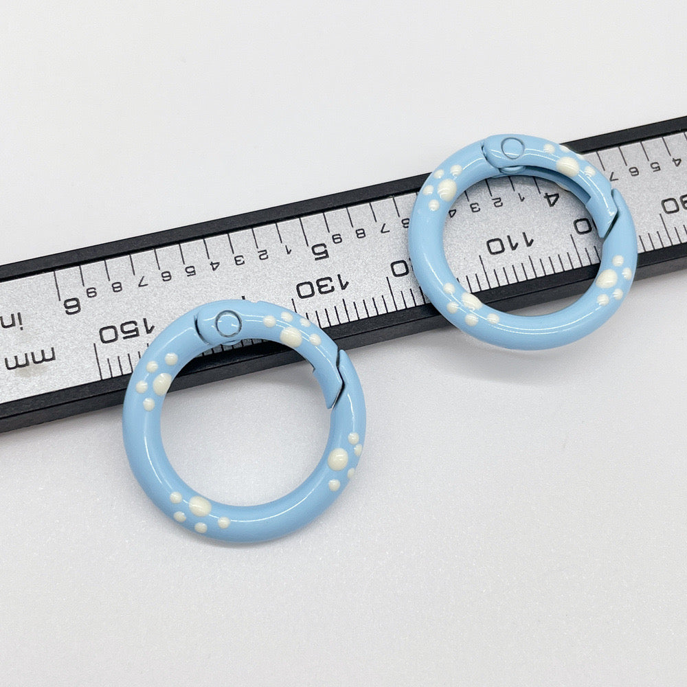 FS3568- 20Mm Dripping-Oil Hand-Painted Keychaini