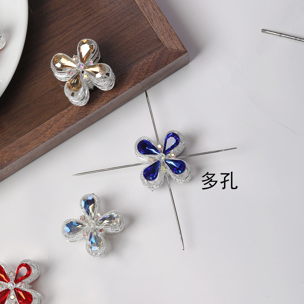 FS1781-Flower Metal Beads Fit For Beadable Pens