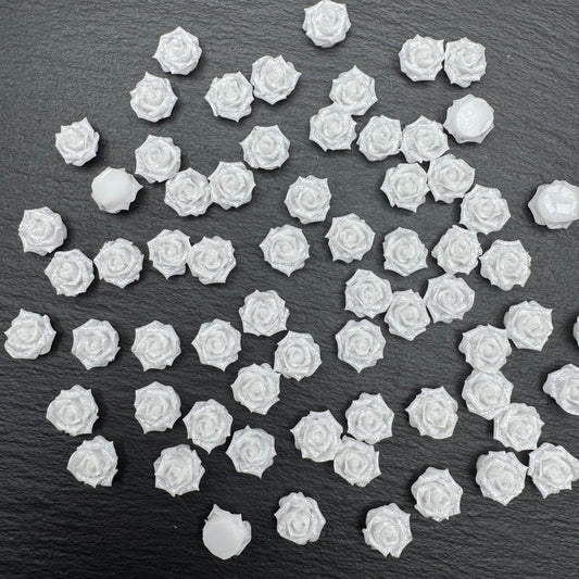 FS4350- 10mm Soft Flower Charms Soft Flower Patches