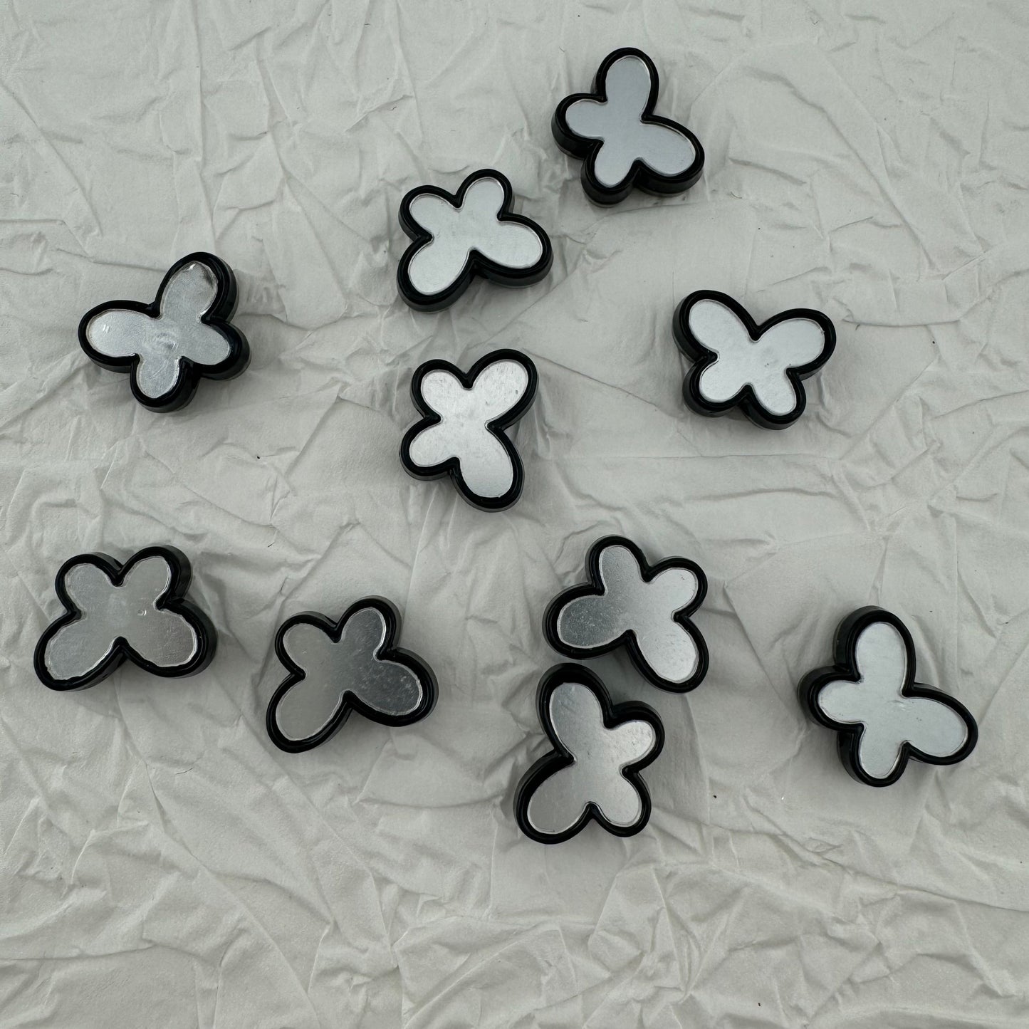 FS3151-Butterfly Metal Beads For Making Key Chain
