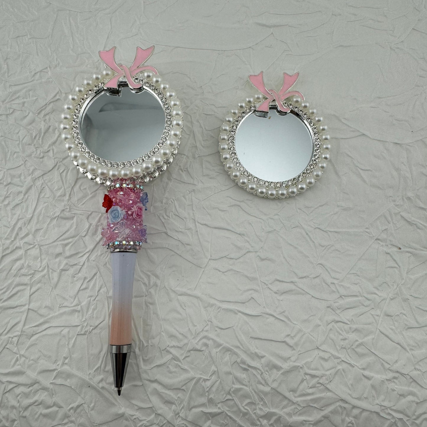 FS2437-5.6¡Á6.5cm Mirror Patch For Making Fancy Beads