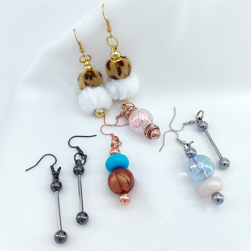 FS2730-1 Pair Beadable Earrings