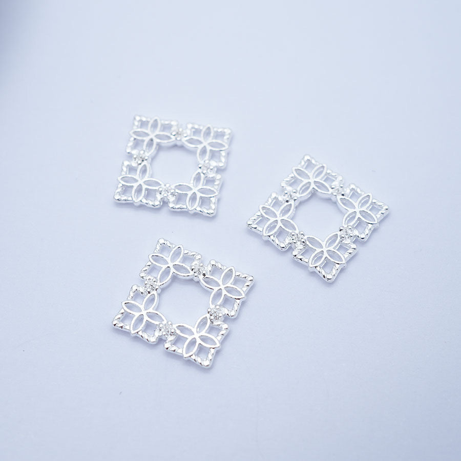 FS3035- Metal Cube Patch For Making Fancy Beads