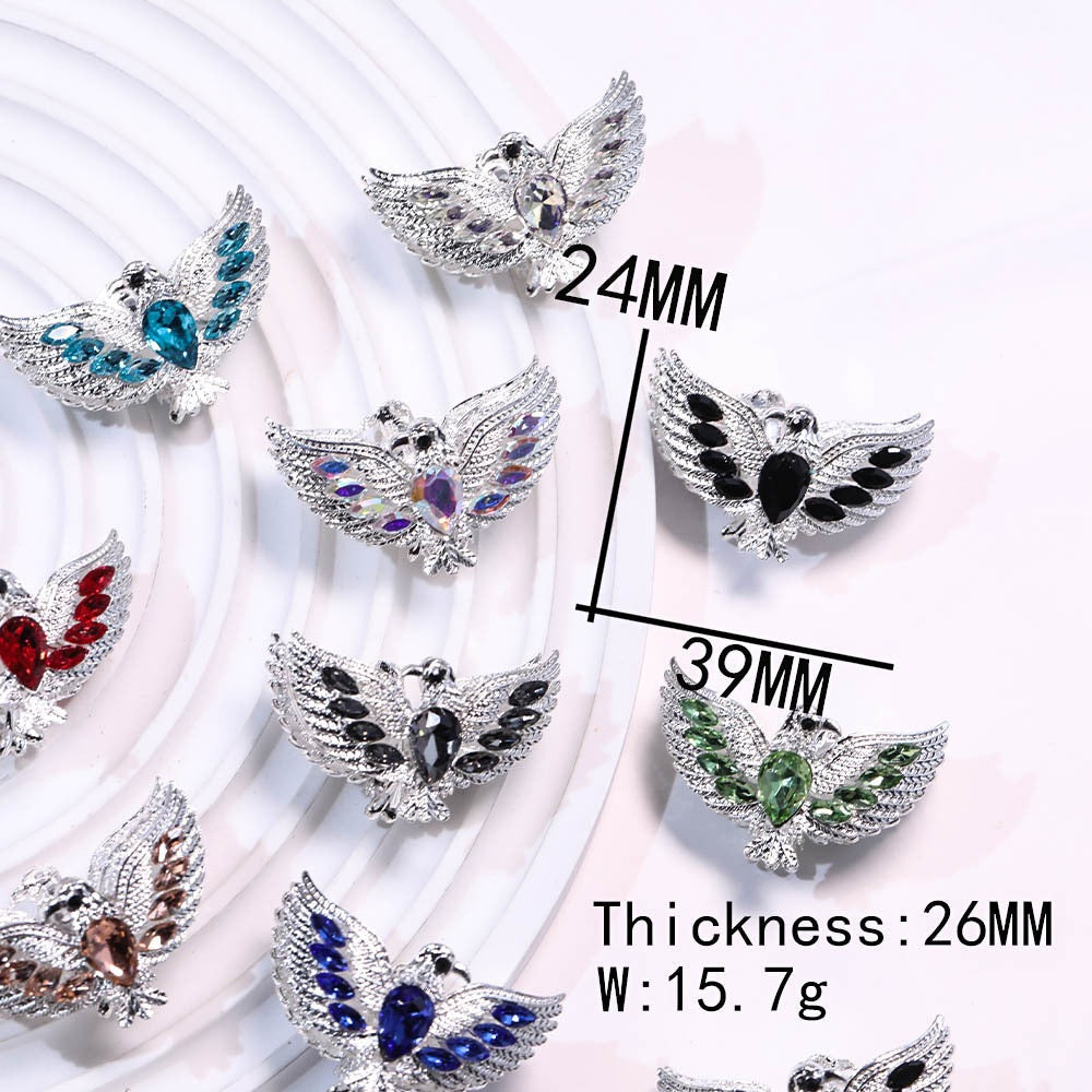 FS2879-Peace dove Birds Alloy Fancy Beads fit for pens
