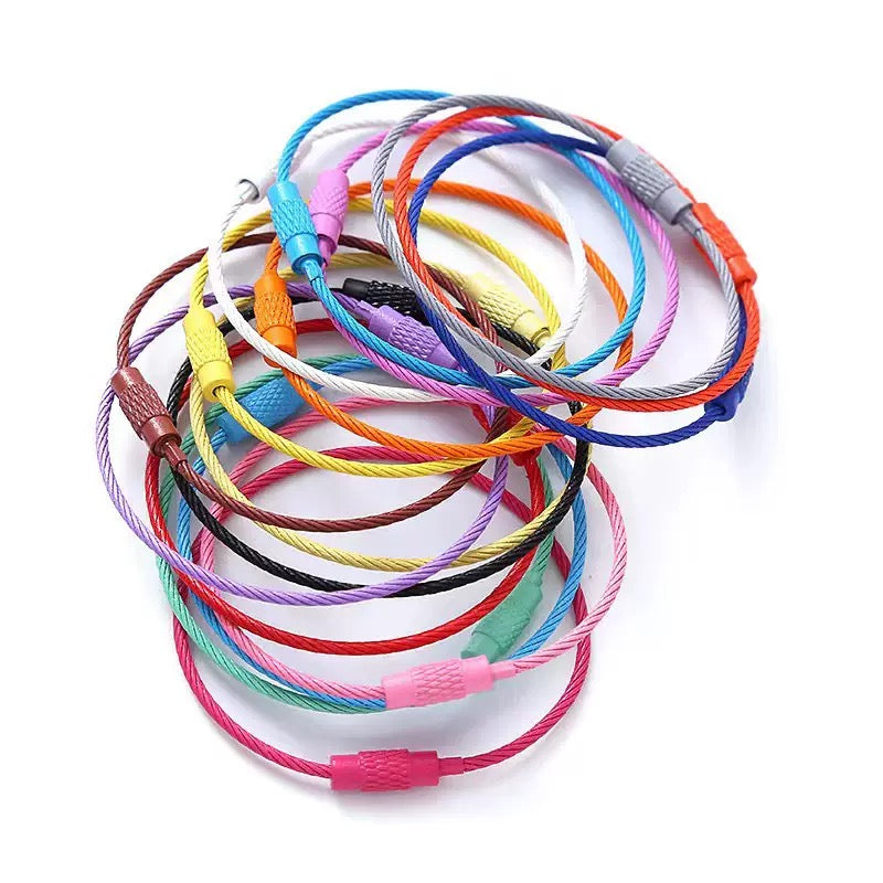 FS1330- 50mm Key Ring Mixed Color