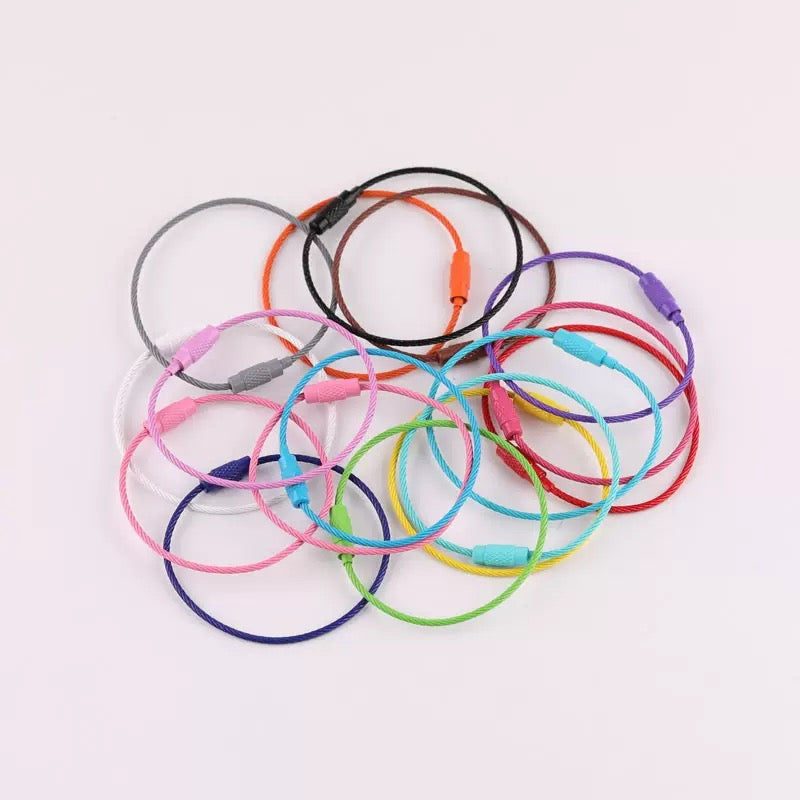 FS1330- 50mm Key Ring Mixed Color