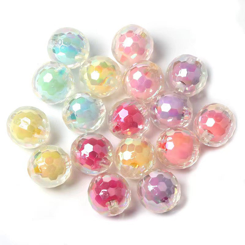 FS1210- 16mm Disco Beaded Pearl Inside Pearl