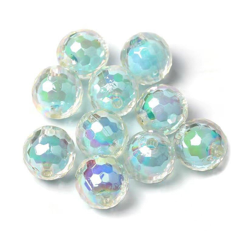 FS1210- 16mm Disco Beaded Pearl Inside Pearl