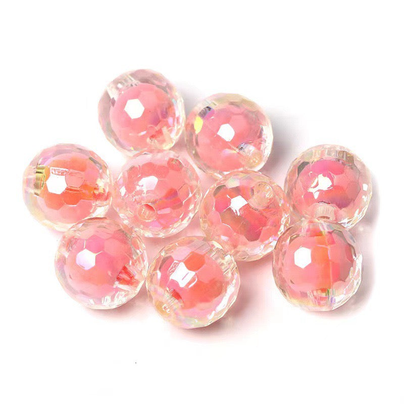 FS1210- 16mm Disco Beaded Pearl Inside Pearl