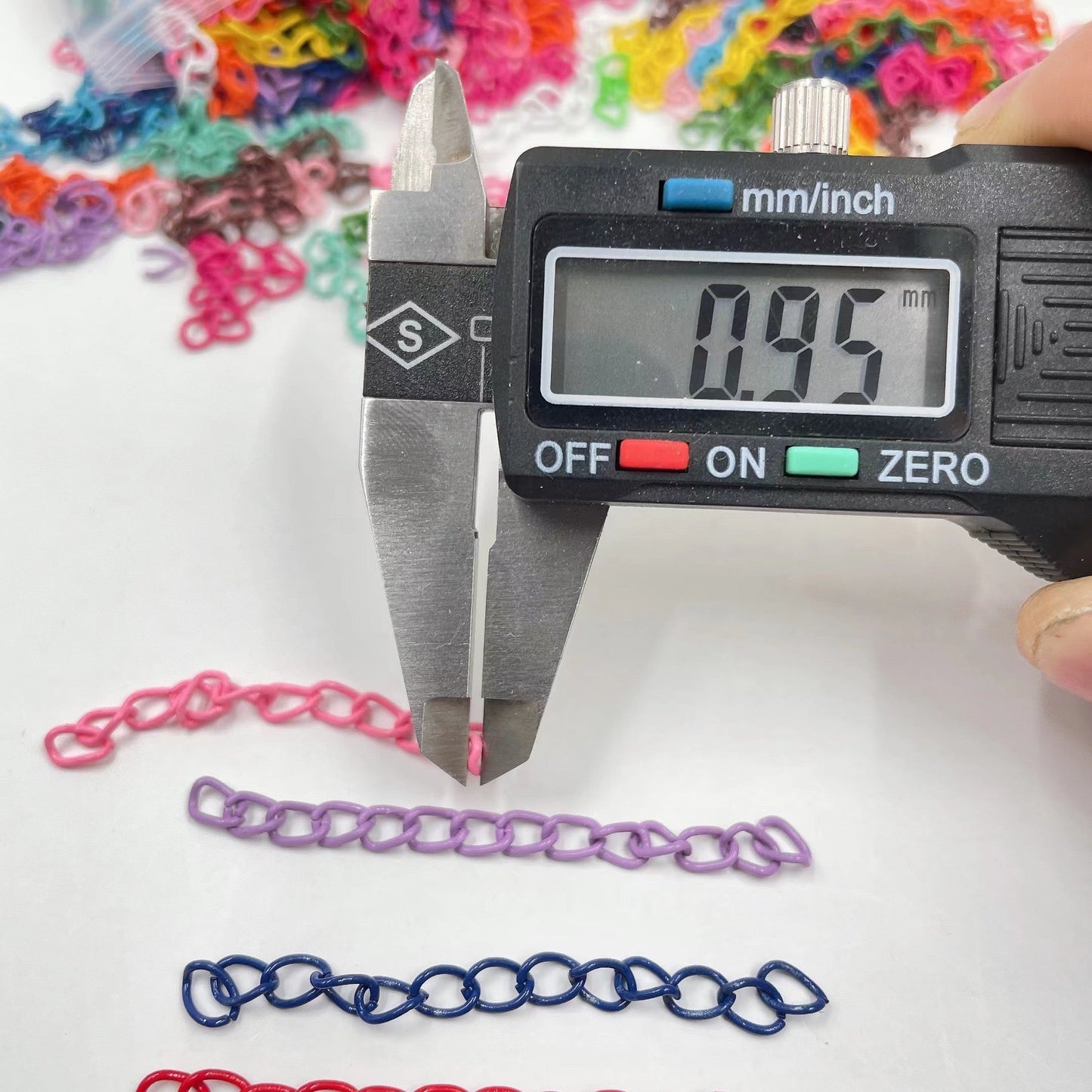 FS2395-5cm Length Random Mixed Color Chain