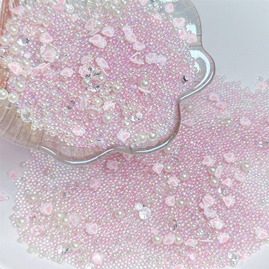 FS1816-Mixed Color mini Glass Beads Refills