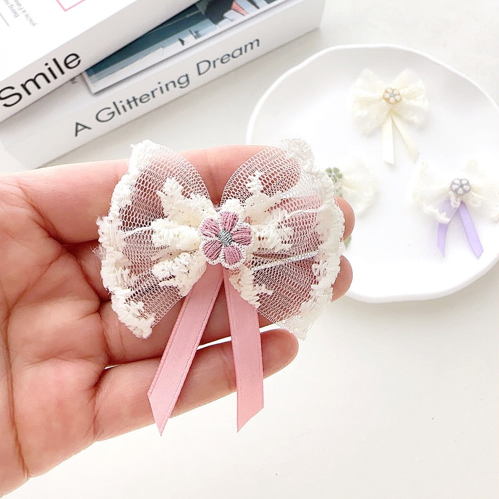 FS4539-Lace Bow Tie